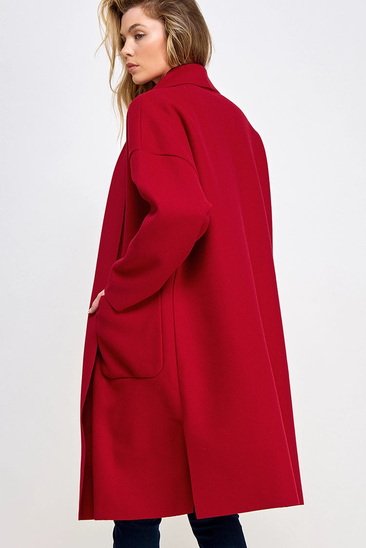 Open Front Longline Coat