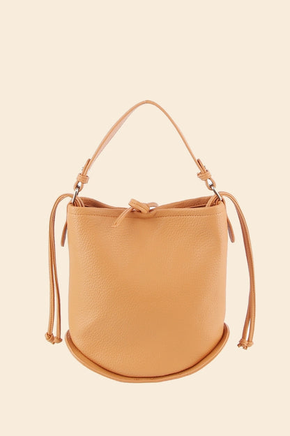 Drawstring Bucket Crossbody Bag