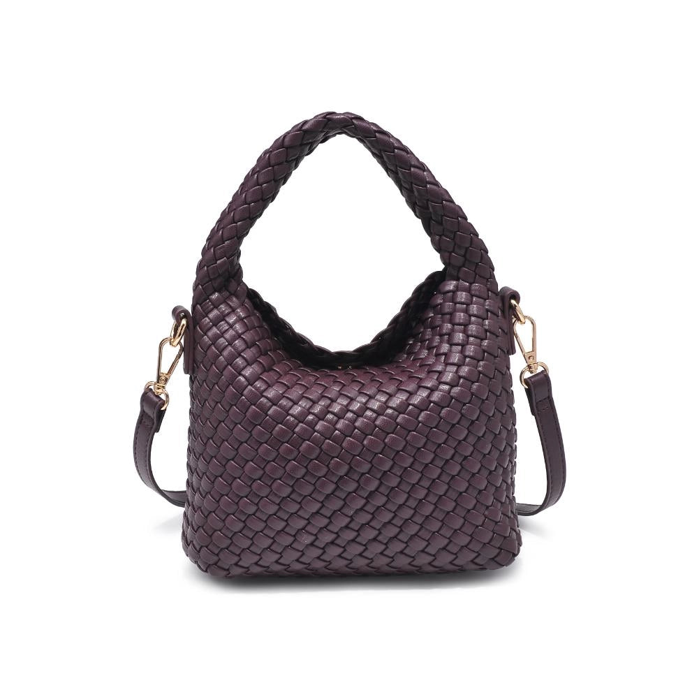 Jessamine Woven Vegan Leather Crossbody