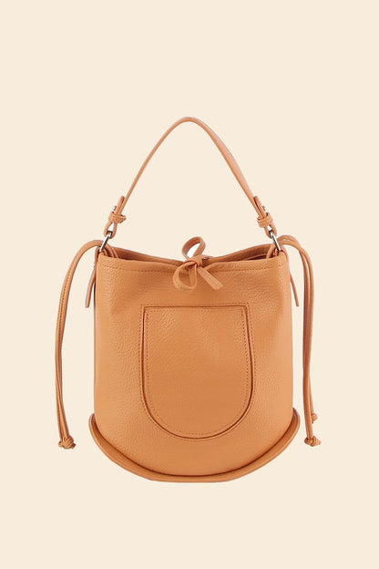 Drawstring Bucket Crossbody Bag