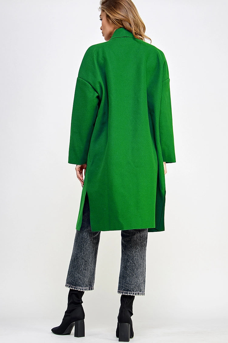 Open Front Longline Coat