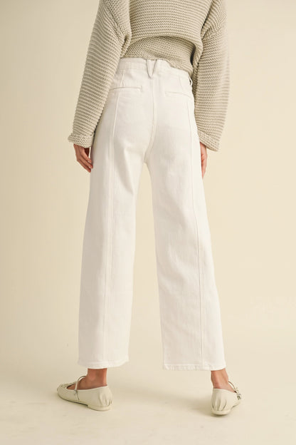 Paneled Stretch Pants